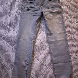 Aeropostale Men's Bootcut Light Gray Jeans